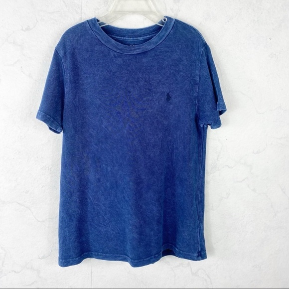 [Ralph Lauren] Blue Crewneck Tee - Picture 1 of 3